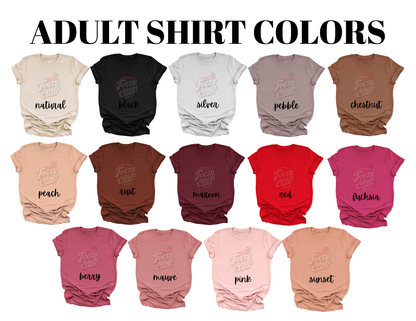 CREATE YOUR CUSTOM SHIRT - ADULT SIZE