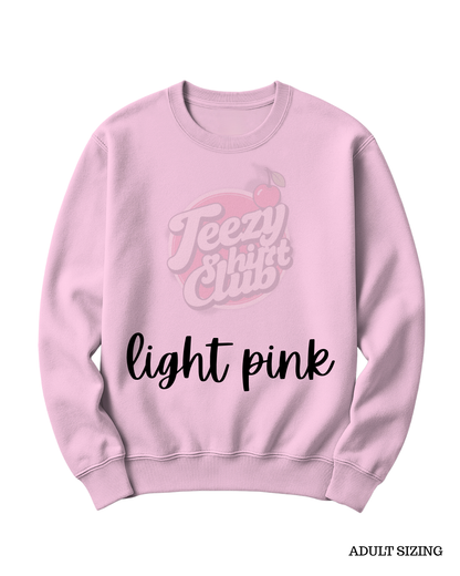 CREATE YOUR CUSTOM SHIRT - ADULT SIZE