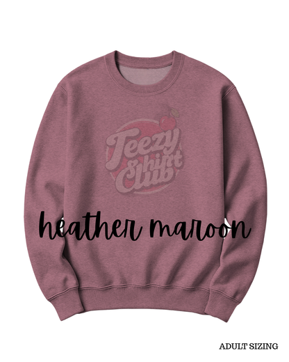 CREATE YOUR CUSTOM SHIRT - ADULT SIZE