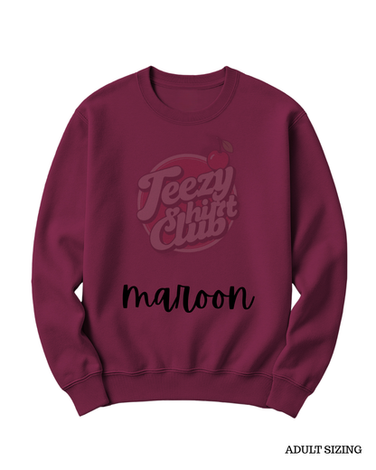 CREATE YOUR CUSTOM SHIRT - ADULT SIZE