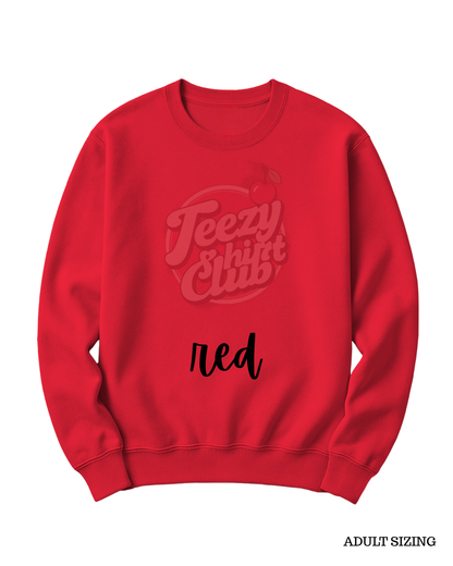 CREATE YOUR CUSTOM SHIRT - ADULT SIZE