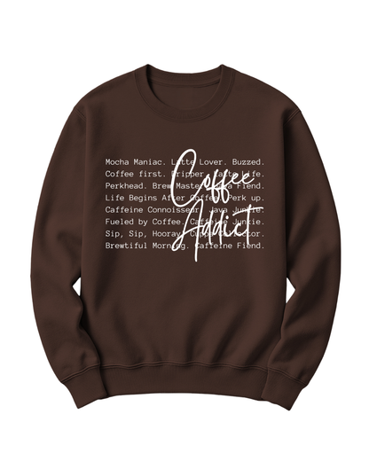 COFFEE ADDICT - WHITE FONT