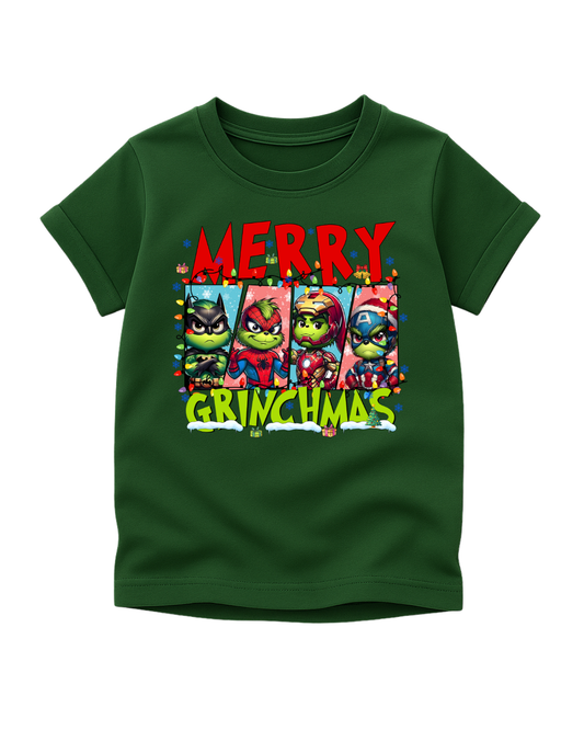 SUPERHERO GRINCH TEE