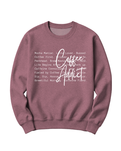 COFFEE ADDICT - WHITE FONT