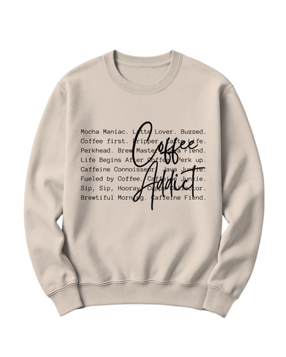 COFFEE ADDICT - BLACK FONT