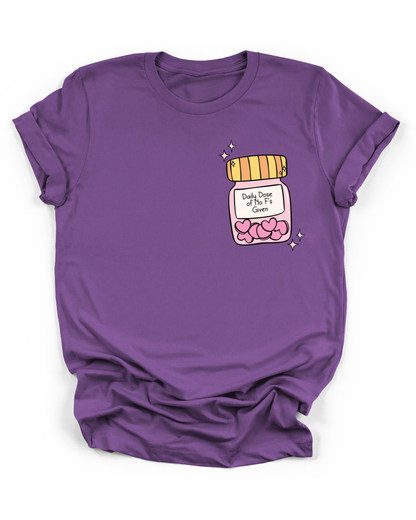 DAILY DOSE OF NO F'S GIVEN