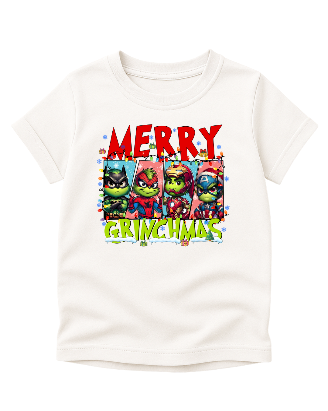 SUPERHERO GRINCH TEE