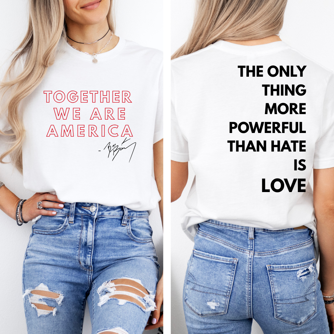 TOGETHER WE ARE AMERICA