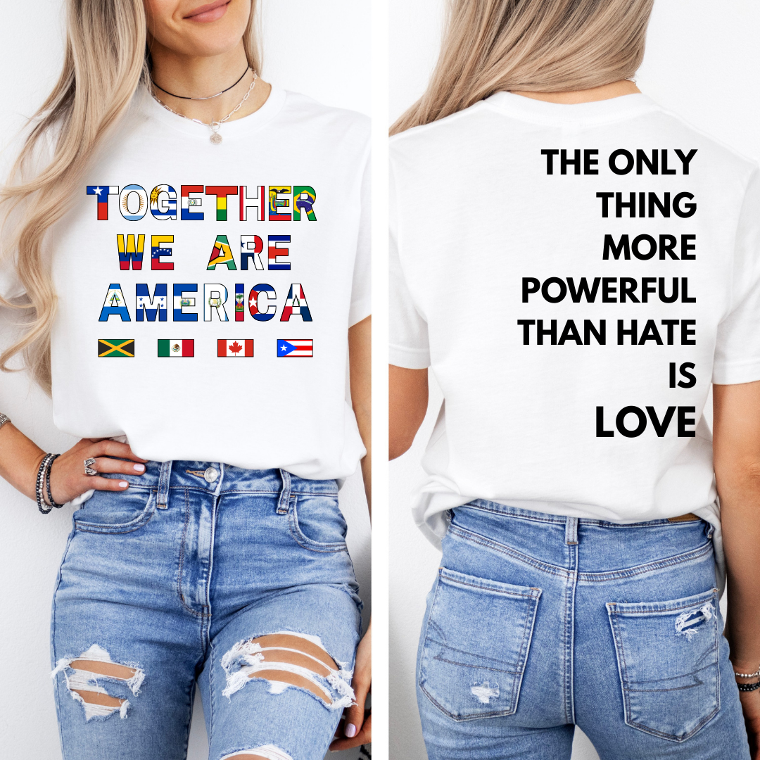 TOGETHER WE ARE AMERICA - FLAGS