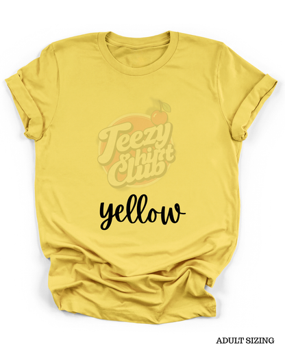 CREATE YOUR CUSTOM SHIRT - ADULT SIZE
